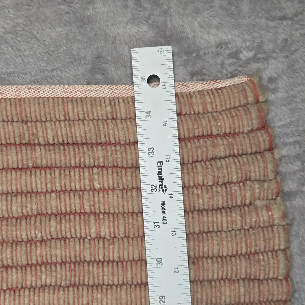 Peruvian Wool Tapestry Wall Hanging 35x45 Folk Art People Made in Peru As Is